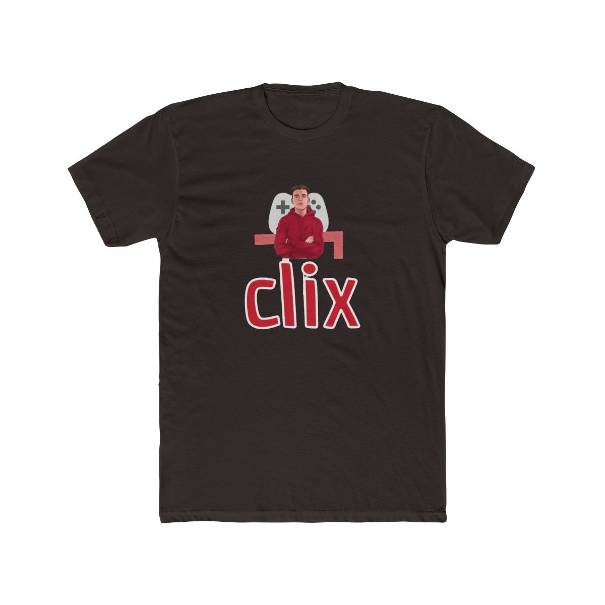 Clix Best Selling T Shirt - Collector Strategist Game Night Badge - alternate angle 2, merchandise