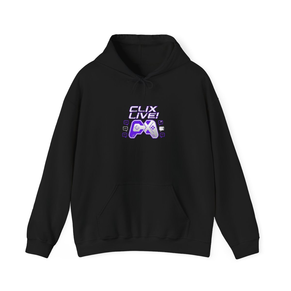 Clix Initials Hoodie 2 — official Clix Hoodies