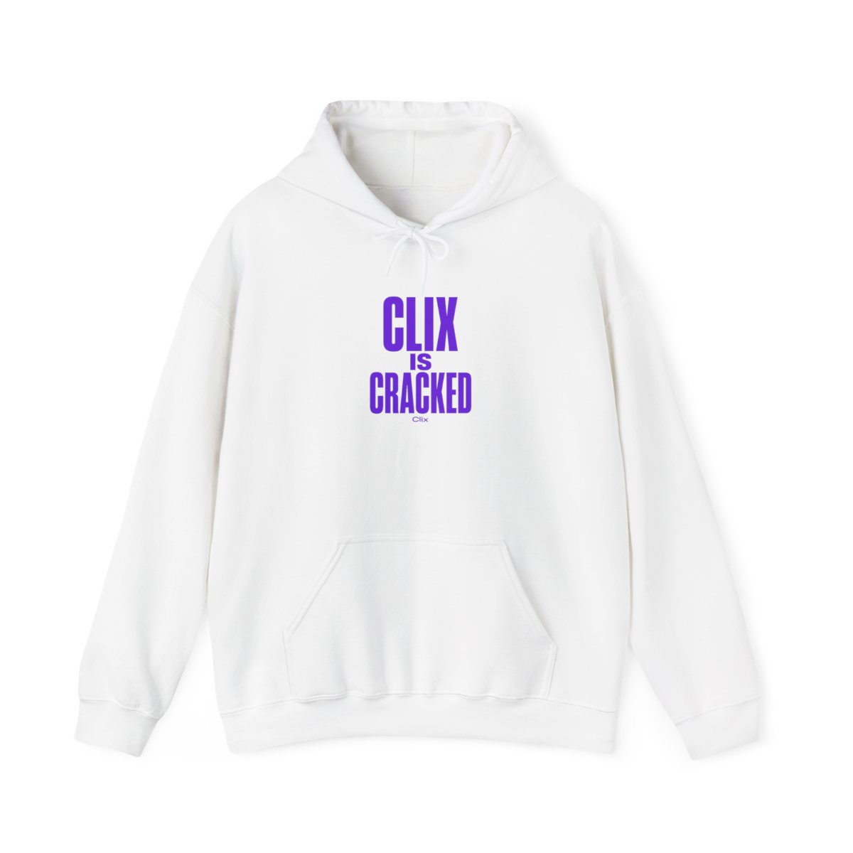 Clix "Clix is Cracked" Hoodie - alternate angle 2, merchandise