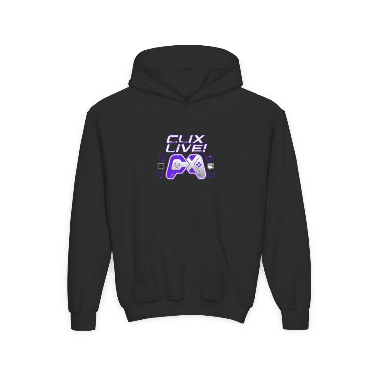 Clix Initials Hoodie - Clix official Hoodies merch