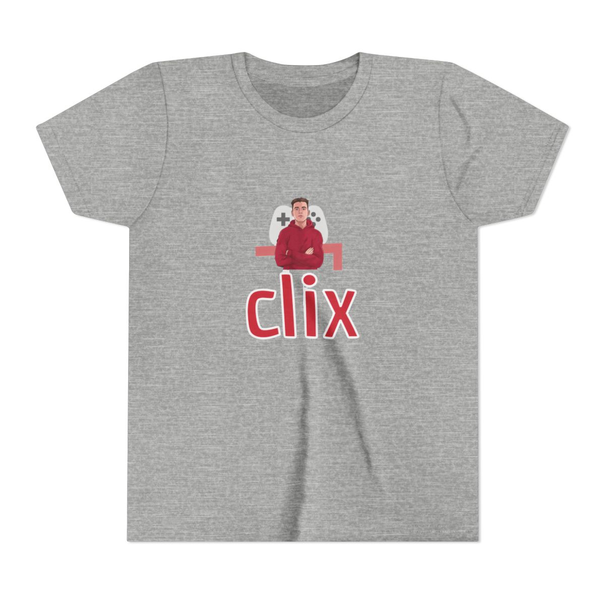 Clix Best Selling Kids T Shirt - Collector Strategist Game Night Badge - alternate angle 3, merchandise